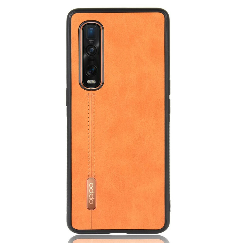 Funda efecto piel Oppo Find X2 Pro