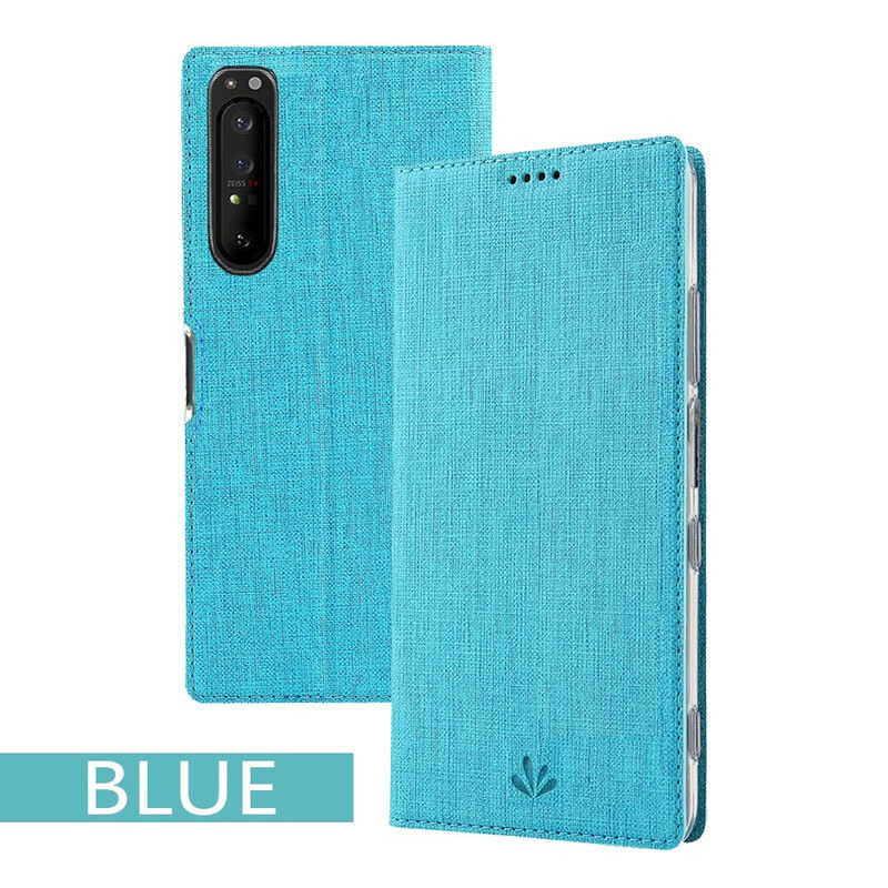 Flip Cover Sony Xperia 1 II Textura VILI DMX