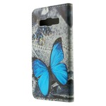 Funda de mariposa Samsung Galaxy A3 Azul