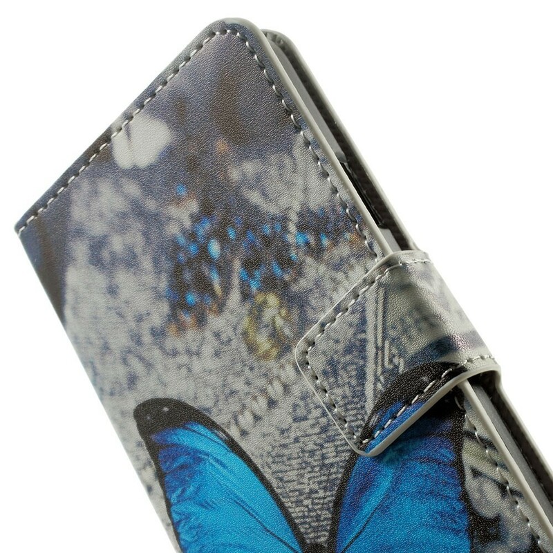 Funda de mariposa Samsung Galaxy A3 Azul