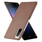 Funda de piel de cocodrilo para Sony Xperia 10 II