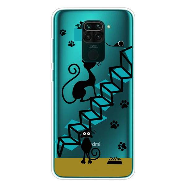 Xiaomi Redmi Note 9 Funda Funny Cats