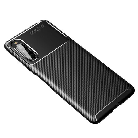 Funda flexible de fibra de carbono para el Sony Xperia 10 II