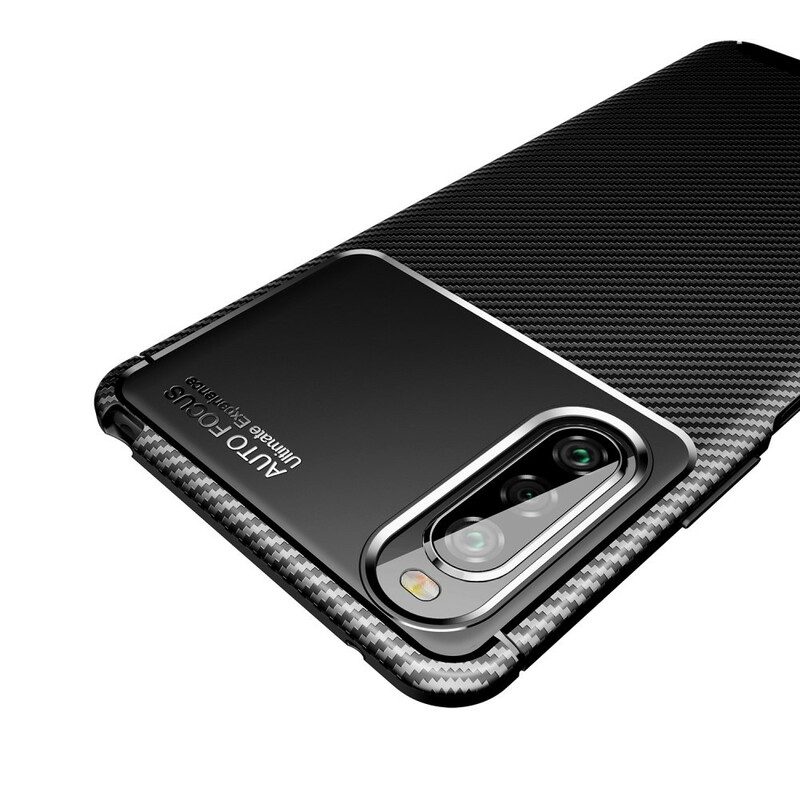 Funda flexible de fibra de carbono para el Sony Xperia 10 II