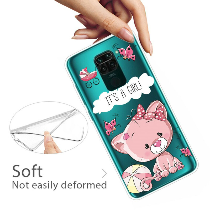 Portada del Xiaomi Redmi Note 9 Es una chica