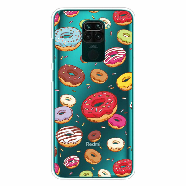 Funda Love Donuts para el Xiaomi Redmi Note 9