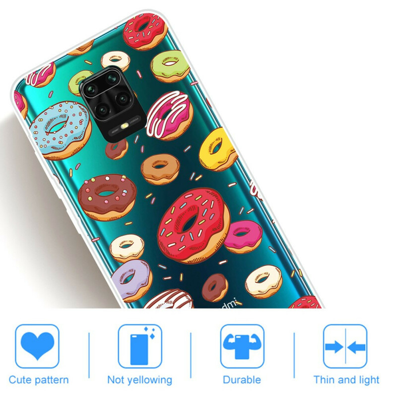 Funda Love Donuts Xiaomi Redmi Note 9S / Redmi Note 9 Pro