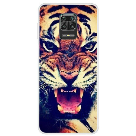 Xiaomi Redmi Note 9S / Redmi Note 9 Pro Funda Tiger Face