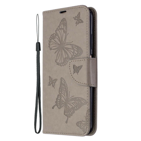 Funda Huawei P40 Lite Colgante con estampado de mariposa