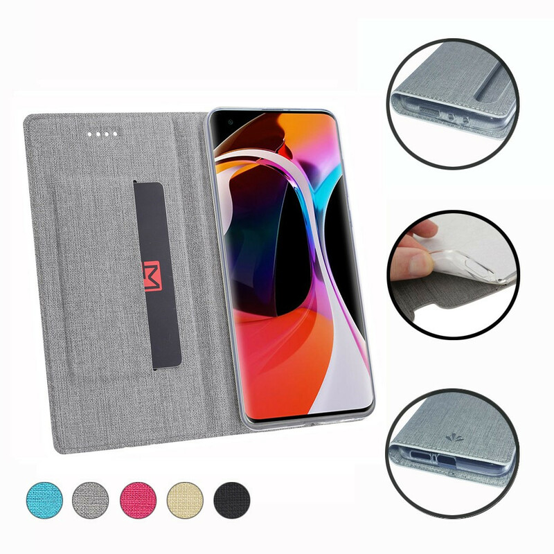 Flip Cover Xiaomi Mi 10 / 10 Pro Textura VILI DMX Flip Cover Xiaomi Mi 10 / 10 Pro Textura VILI DMX