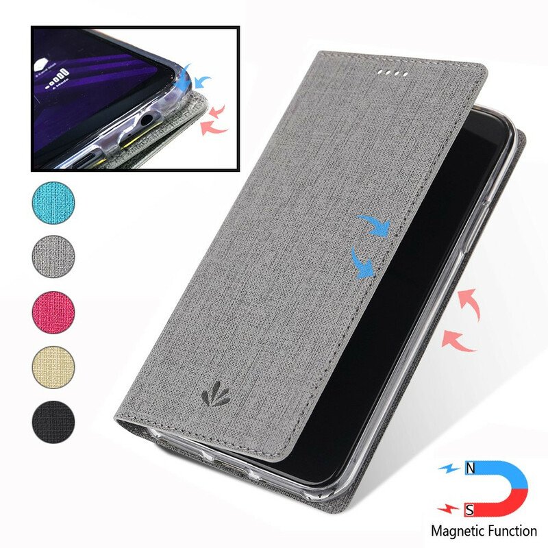 Flip Cover Xiaomi Mi 10 / 10 Pro Textura VILI DMX Flip Cover Xiaomi Mi 10 / 10 Pro Textura VILI DMX