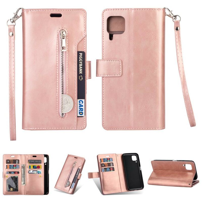 Funda Huawei P40 Lite Cartera con colgante