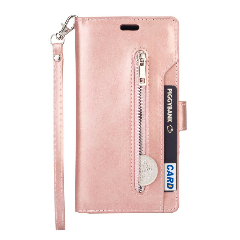 Funda Huawei P40 Lite Cartera con colgante