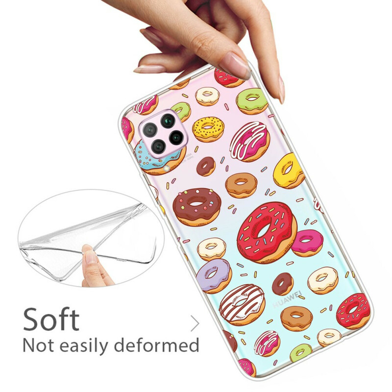 Funda Love Donuts para Huawei P40 Lite