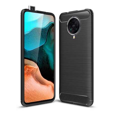 Funda de fibra de carbono cepillada Xiaomi Poco F2 Pro