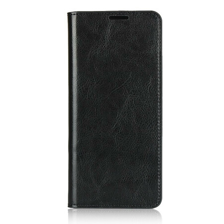 Flip Cover Sony Xperia 10 II de cuero genuino
