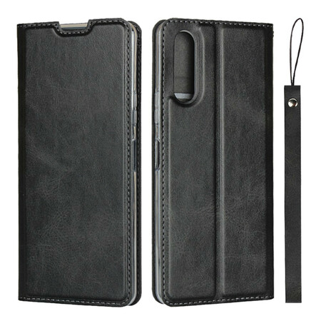 Sony Xperia 10 II Funda de piel sintética con colgante
