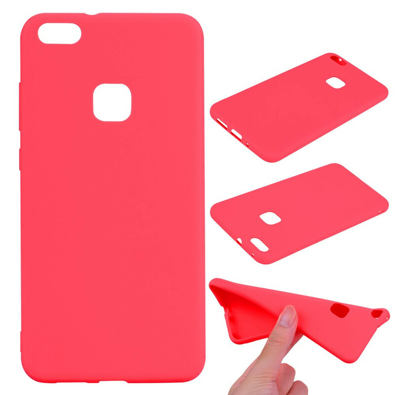 Funda de silicona mate para Huawei P10 Lite