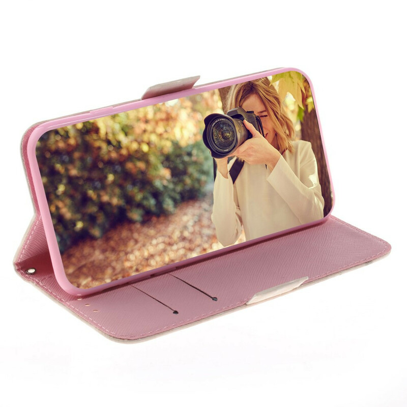 Funda para Sony Xperia L4 con colgante de flor Funda para Sony Xperia L4 con colgante de flor