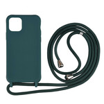 Funda de silicona para el iPhone 11 Pro y cable de mano