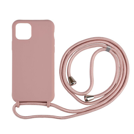Funda de silicona para el iPhone 11 Pro y cable de mano
