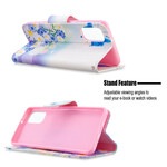 Funda Samsung Galaxy A41 Pintada Mariposas y Flores