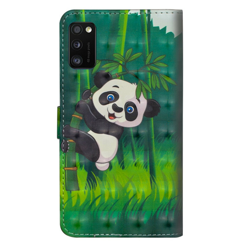 Funda Samsung Galaxy A41 Panda y Bamboo