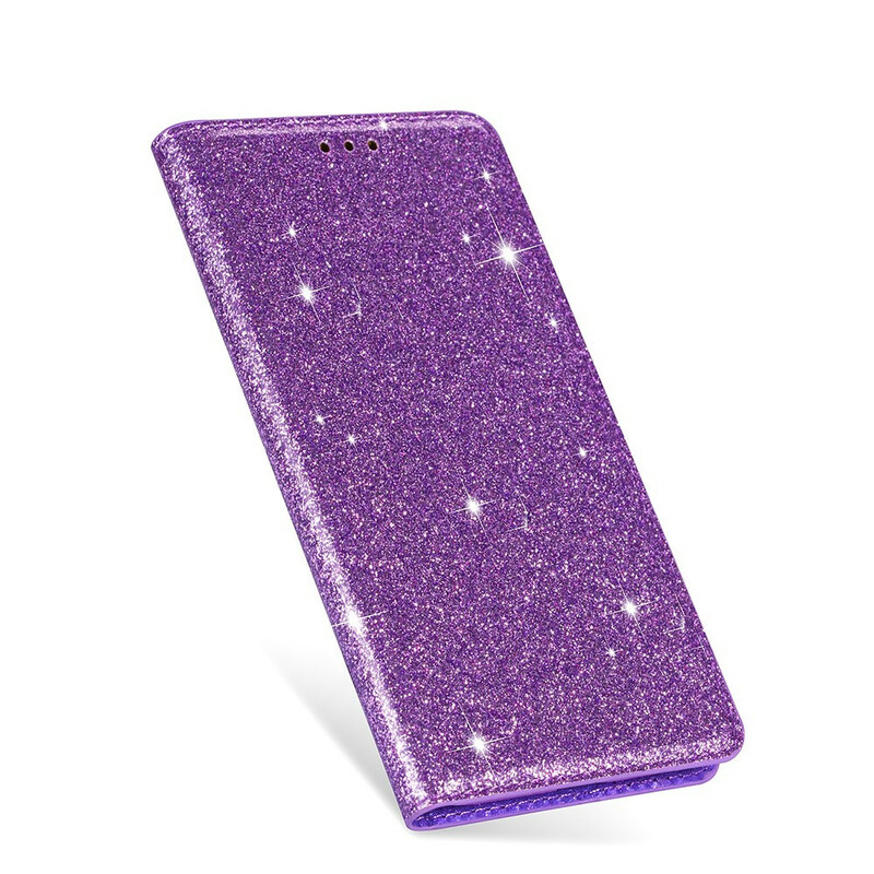 Flip Cover Samsung Galaxy A41 Style Glitter
