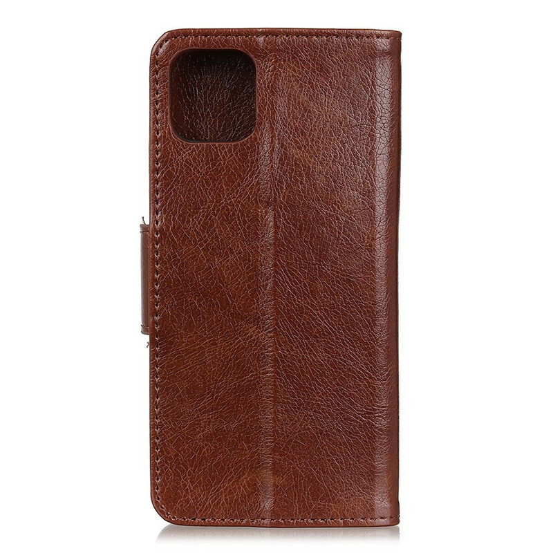 Funda Samsung Galaxy A41 de cuero napa dividido