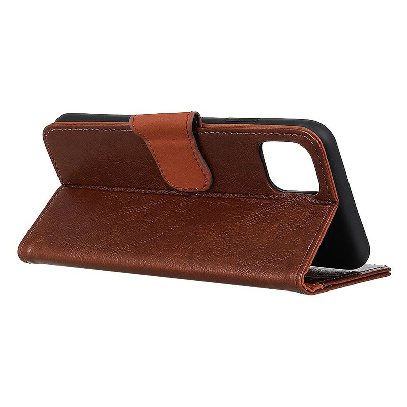 Funda Samsung Galaxy A41 de cuero napa dividido