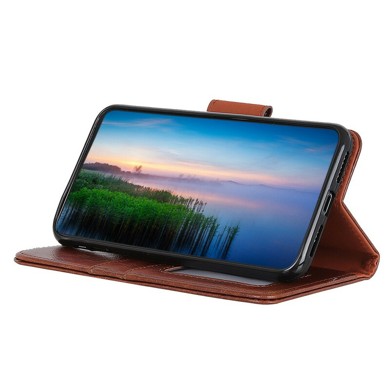 Funda Samsung Galaxy A41 de cuero napa dividido
