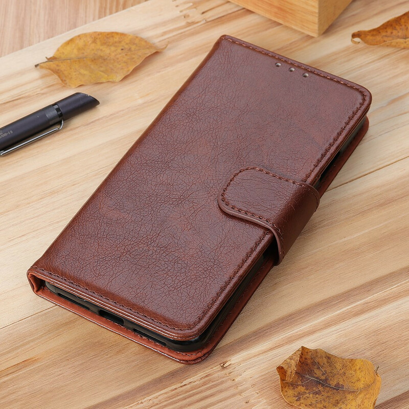Funda Samsung Galaxy A41 de cuero napa dividido