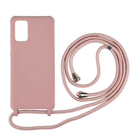 Funda de silicona para Samsung Galaxy S20 y cable de mano