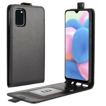 Samsung Galaxy A41 Funda plegable efecto piel