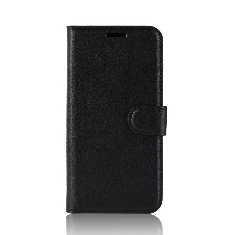 Funda de piel Samsung Galaxy A41 Classic Litchi Funda de piel Samsung Galaxy A41 Classic Litchi