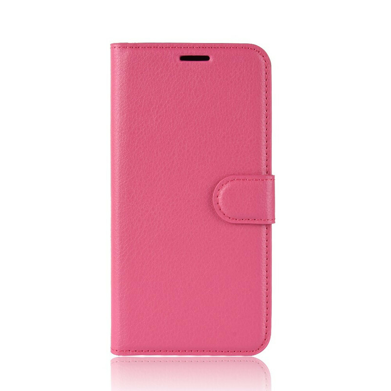 Funda de piel Samsung Galaxy A41 Classic Litchi