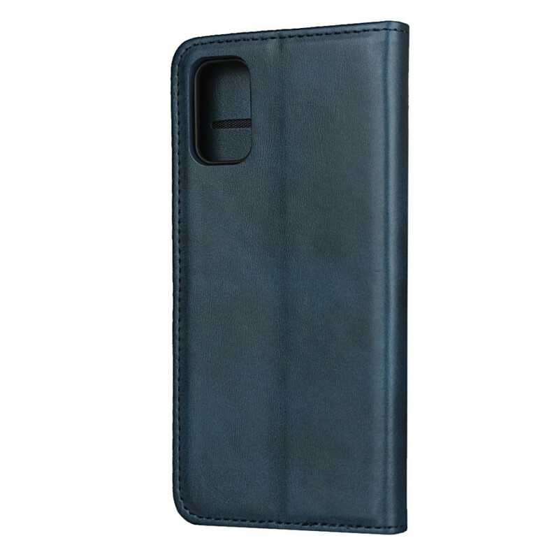 Funda Flip Cover Samsung Galaxy A41 Cuero Estilo Sobriedad