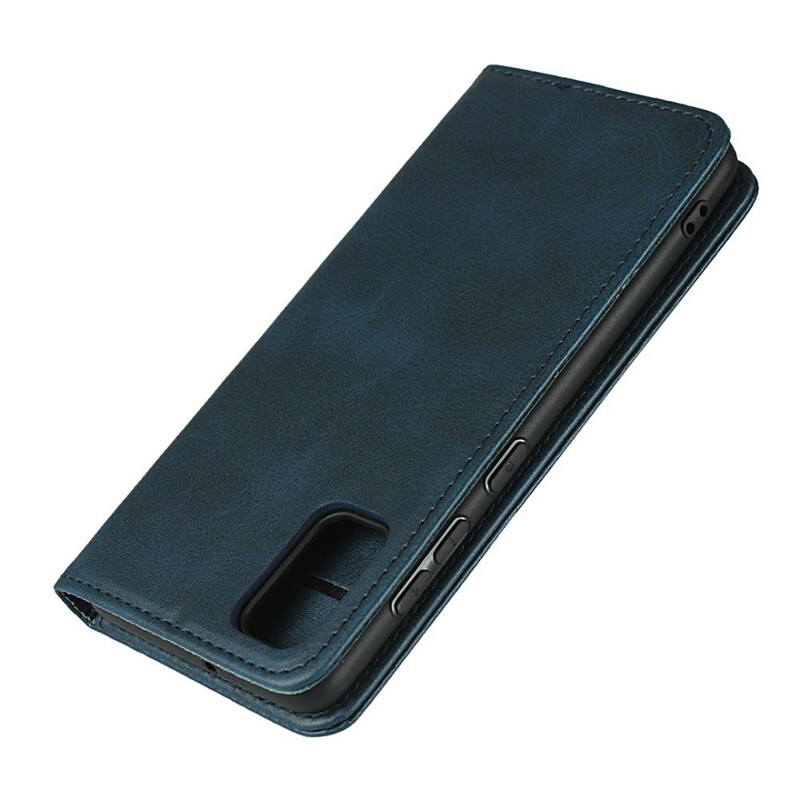 Funda Flip Cover Samsung Galaxy A41 Cuero Estilo Sobriedad