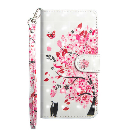 Honor 10 Funda Tree Rosa