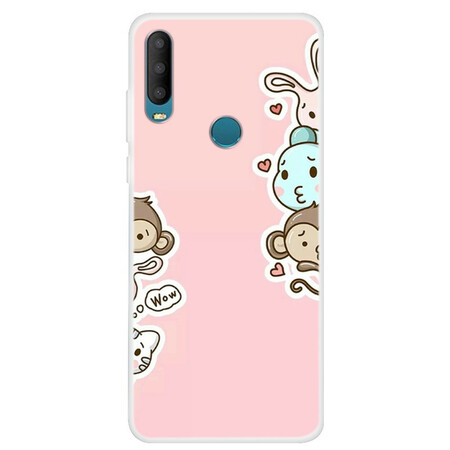 Tapa Alcatel 1S Animales Wow