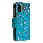 Funda Samsung Galaxy A41 con bolsillo de cremallera