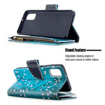 Funda Samsung Galaxy A41 con bolsillo de cremallera