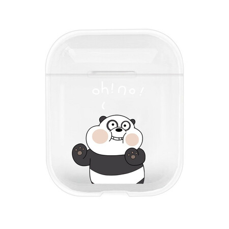 Estuche de silicona transparente para los AirPods Serie Animal