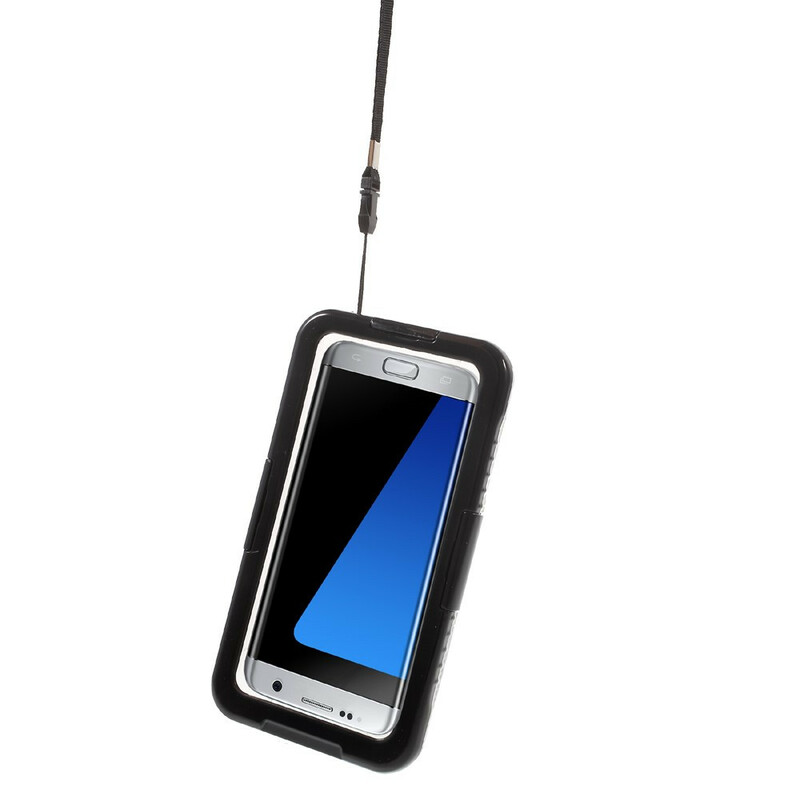 Funda impermeable para Samsung Galaxy S7 Edge con colgante