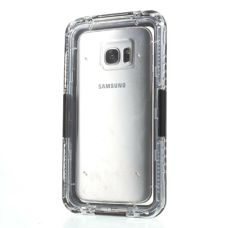 Funda impermeable para Samsung Galaxy S7 Edge con colgante