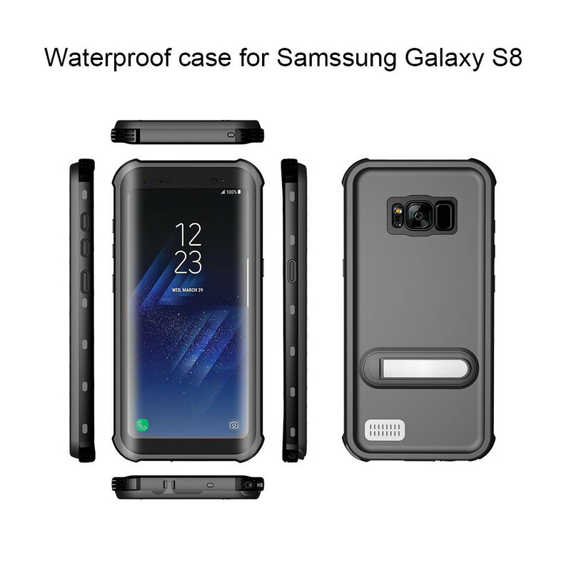 Funda impermeable con soporte para Samsung Galaxy S8 Plus REDPEPPER