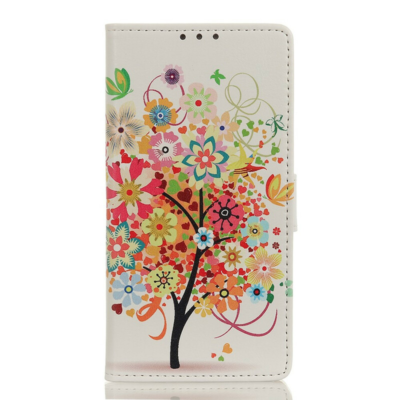 Funda de árbol de flores para Samsung Galaxy A21s