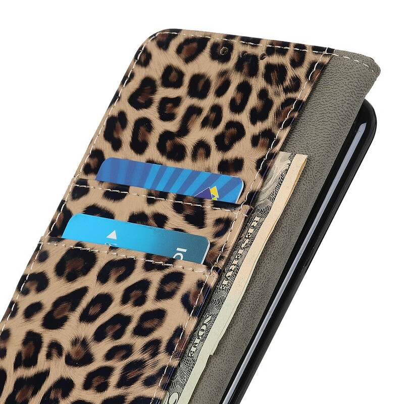 Funda simple de leopardo para el Samsung Galaxy A21s