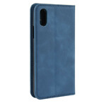 Funda abatible iPhone XR Efecto piel suave