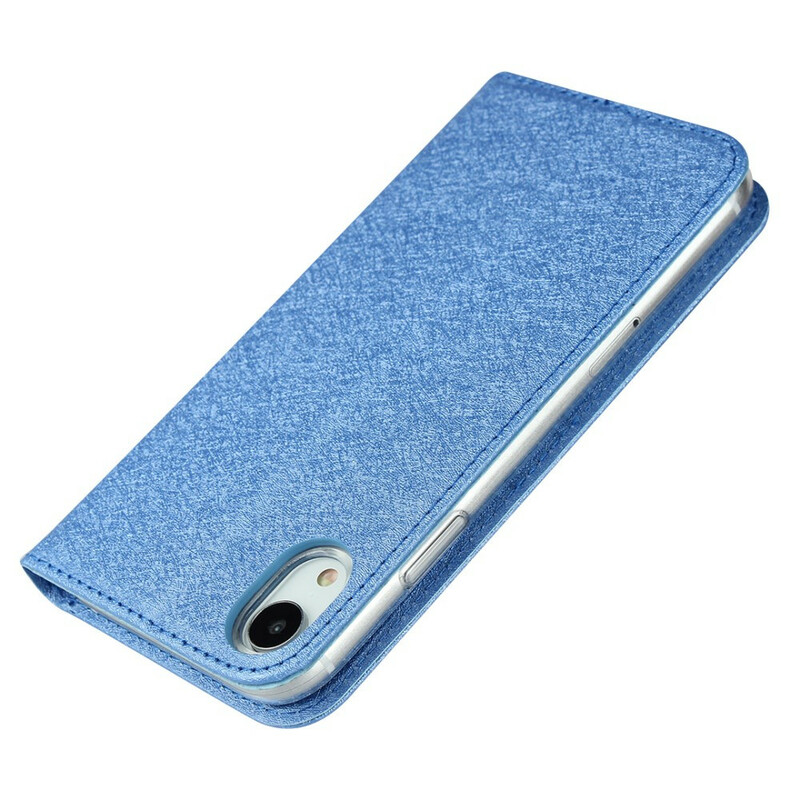 Flip Cover iPhone XR Style de cuero suave con colgante